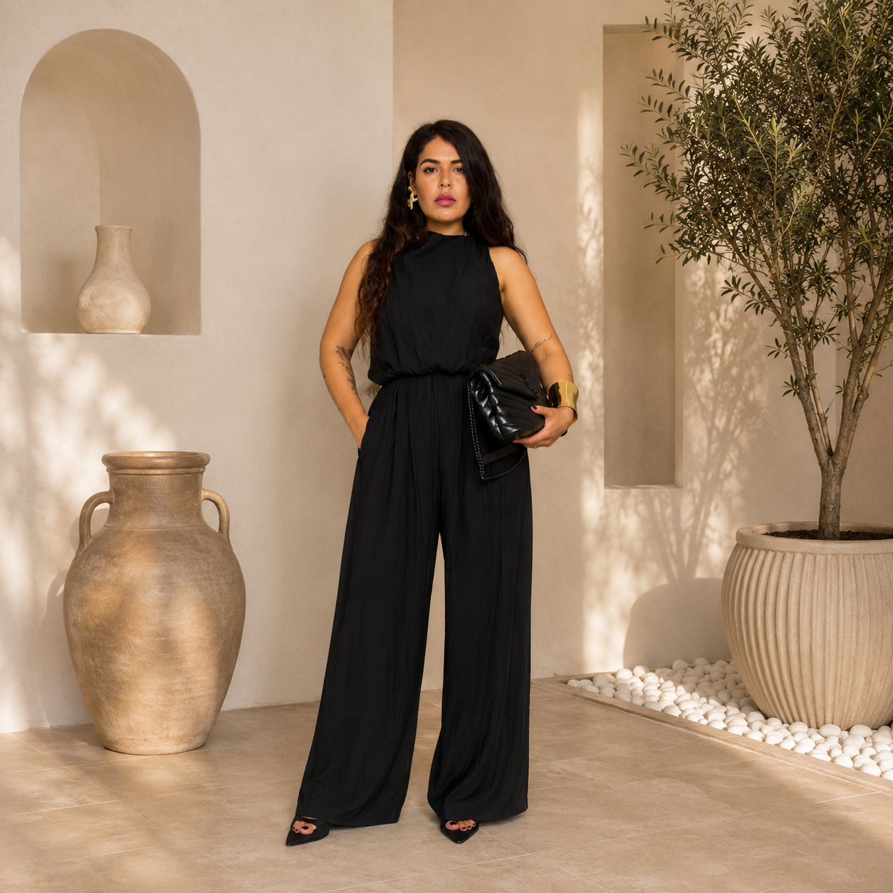 006- Midnight Drap set