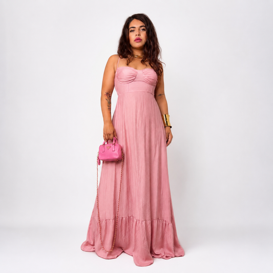 035. Vestito Grace Rosa