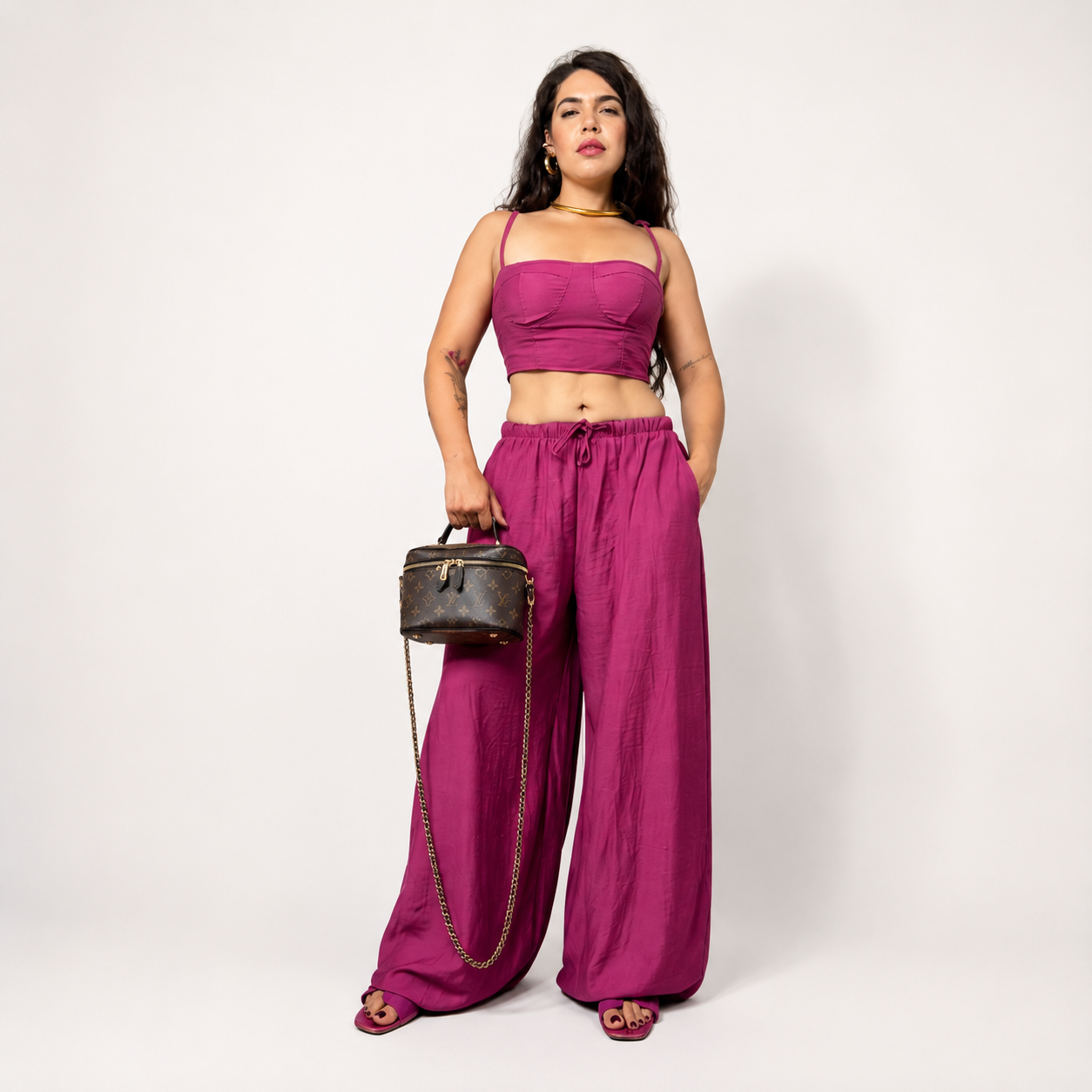 070. Coordinato Confort Purple